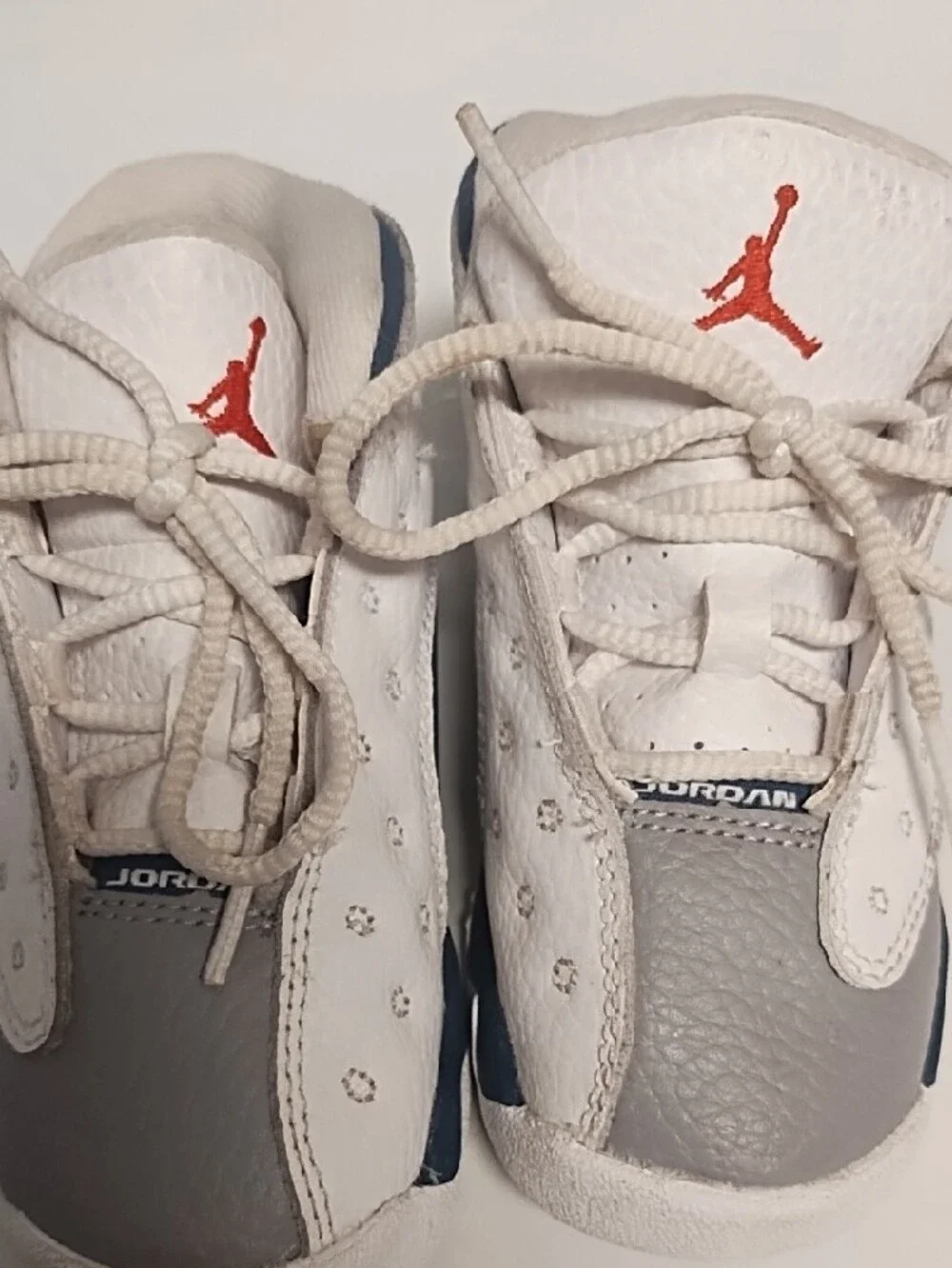 Jordan 13 Retro French Blue | 7C | White, Light Steel, French Blue